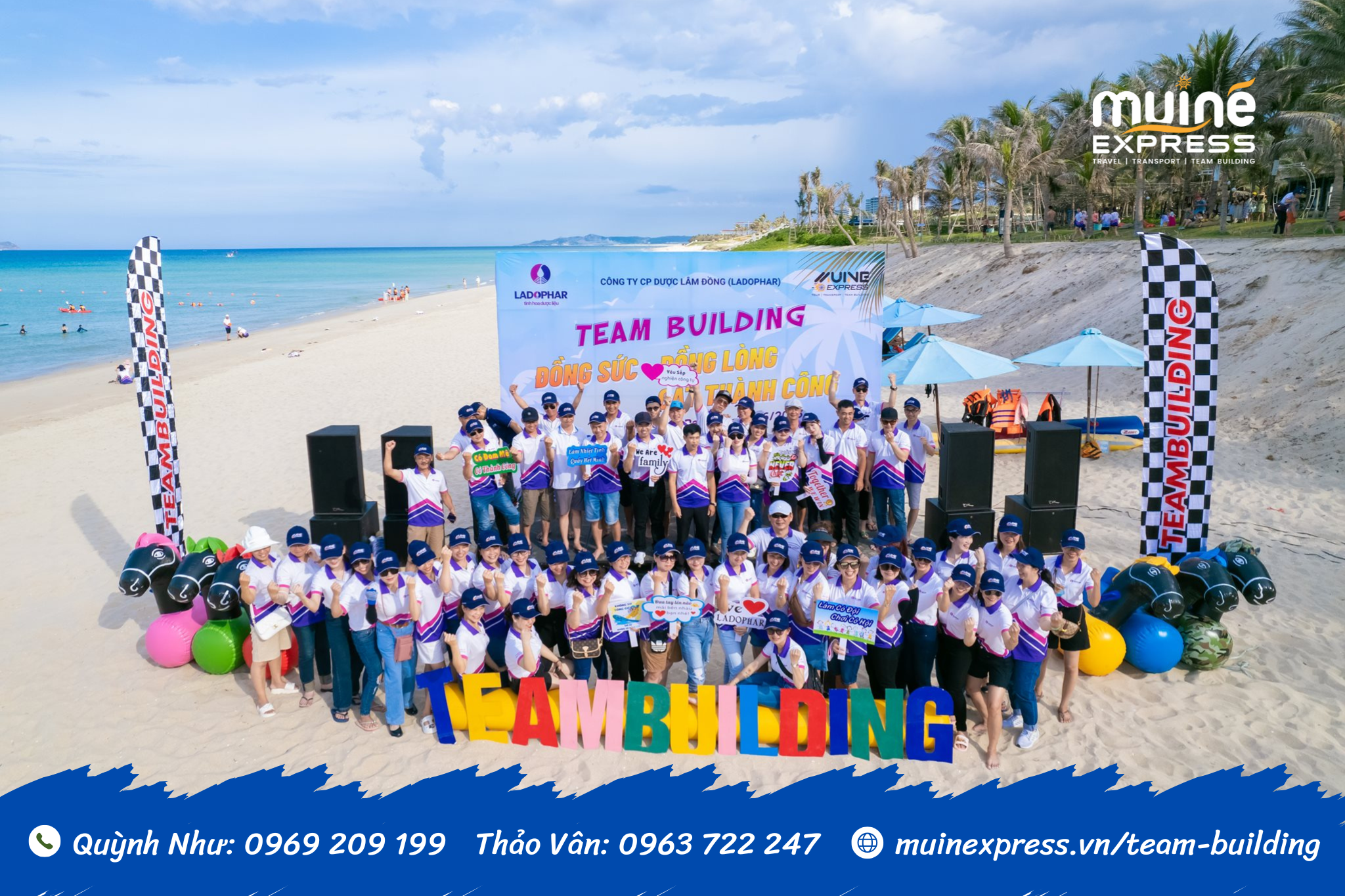 TOUR TEAM BUILDING: MŨI NÉ - 3N2Đ | 5*